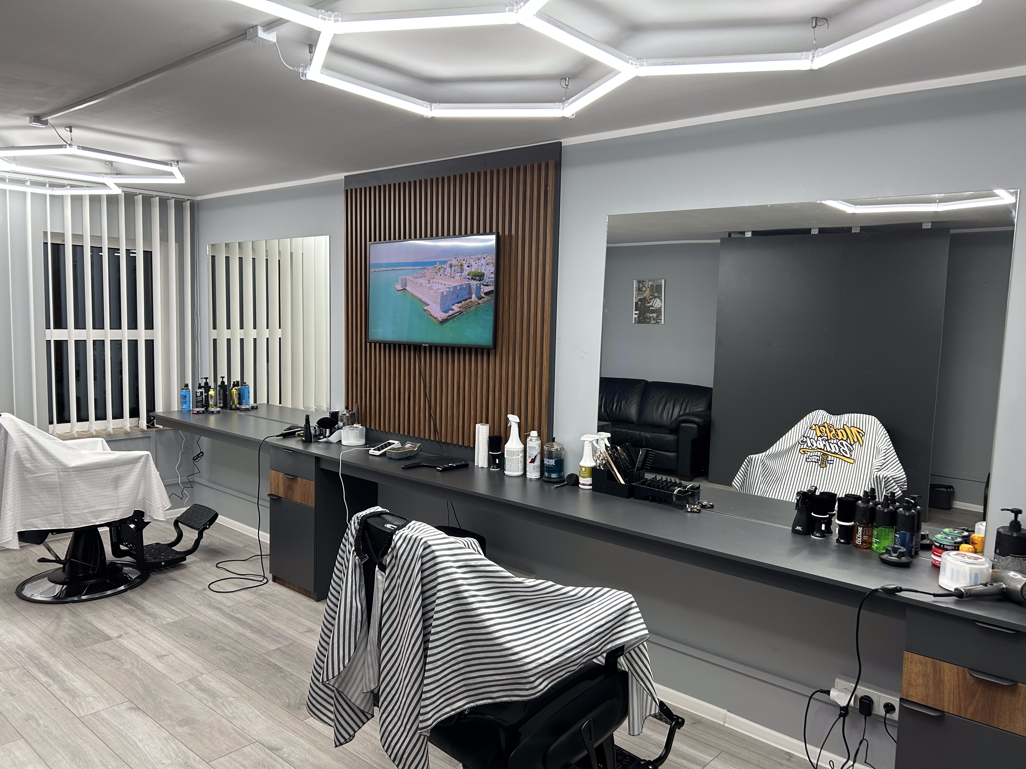Sigma Barbershop — strefa klienta